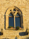 Stessa finestra vista dal corso Vittorio Emanuele (restaurata).