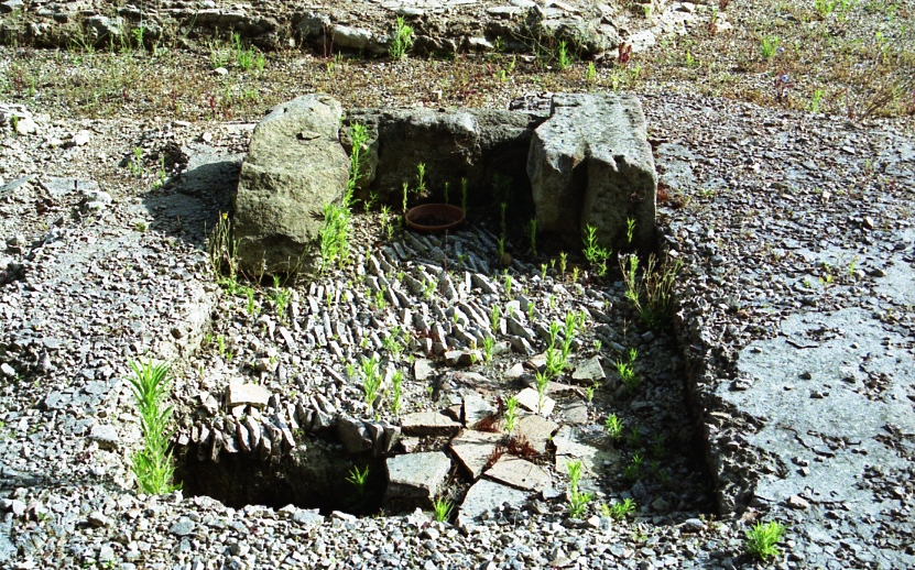Fotografie degli scavi archeologici