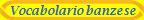 Vocabolario banzese