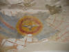 Affresco fronte torre campanaria: lo Spirito Santo
