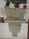 Fontanella all'interno della torre campanaria