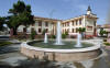 Fontana in piazza Gianturco nel 2002, in sostituzione di quella del 1970.