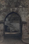 Ingresso all'Abbazia di Santa Maria (foto antecedente il terremoto del 1980).